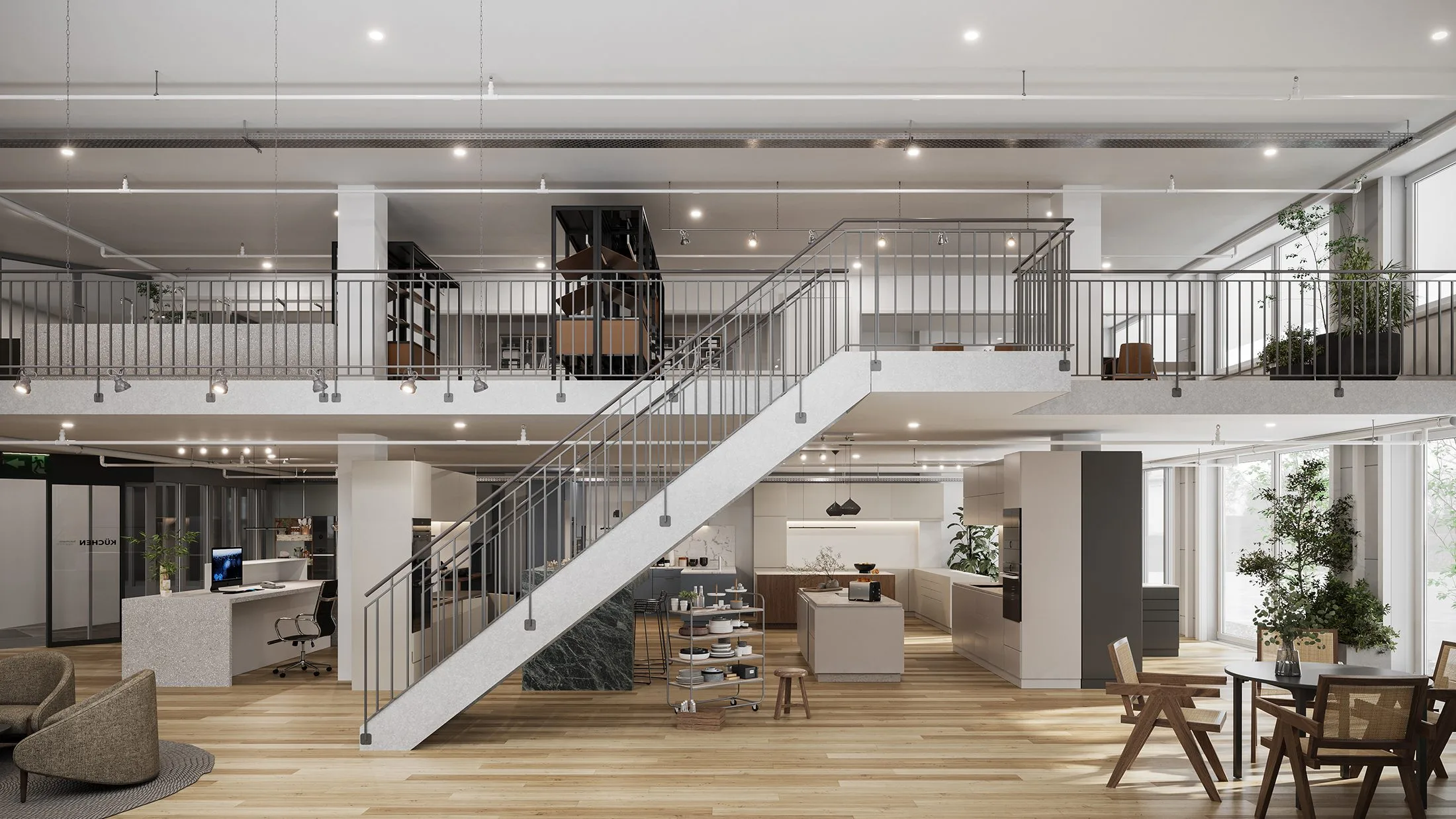 Rendu 3D photoréaliste &ndash; archviz avec matériaux PBR