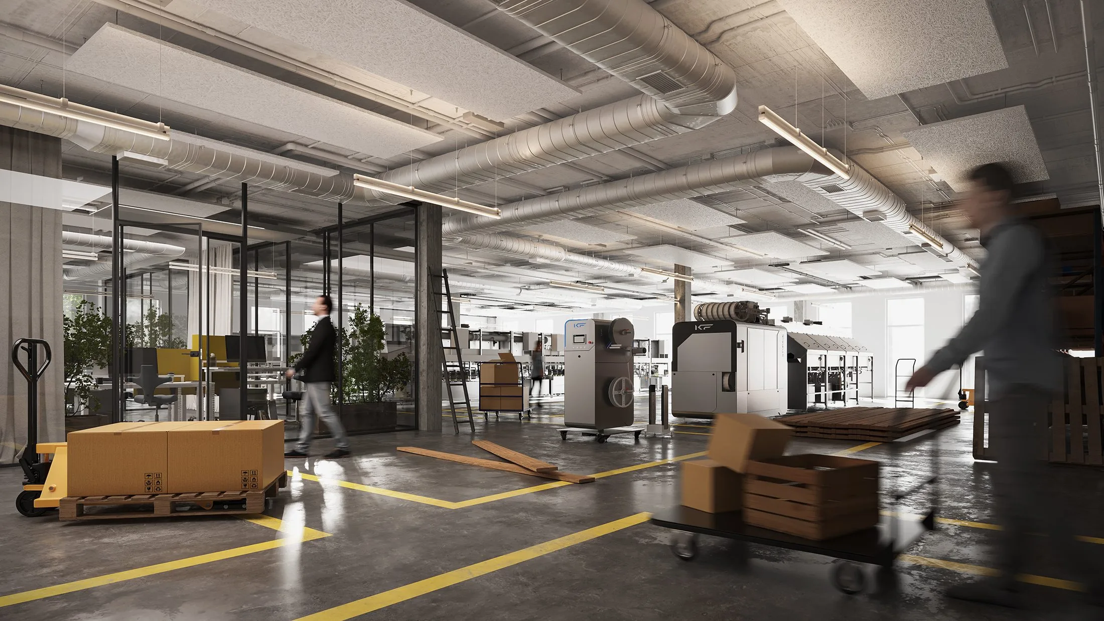 Premium-Innenvisualisierung Schweiz &ndash; fotorealistisches Wohnraum-Rendering mit Designmöblierung